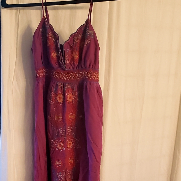 Medium Purple Maxi Dress - Picture 1 of 2